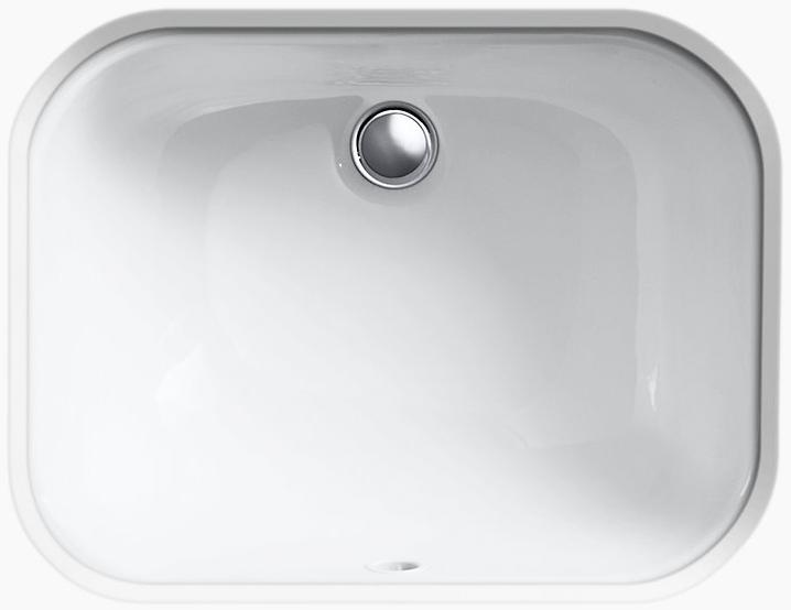 K-2890-4U-0 Накладная раковина под столешницу  прямоугольная Kohler  - Вид №2