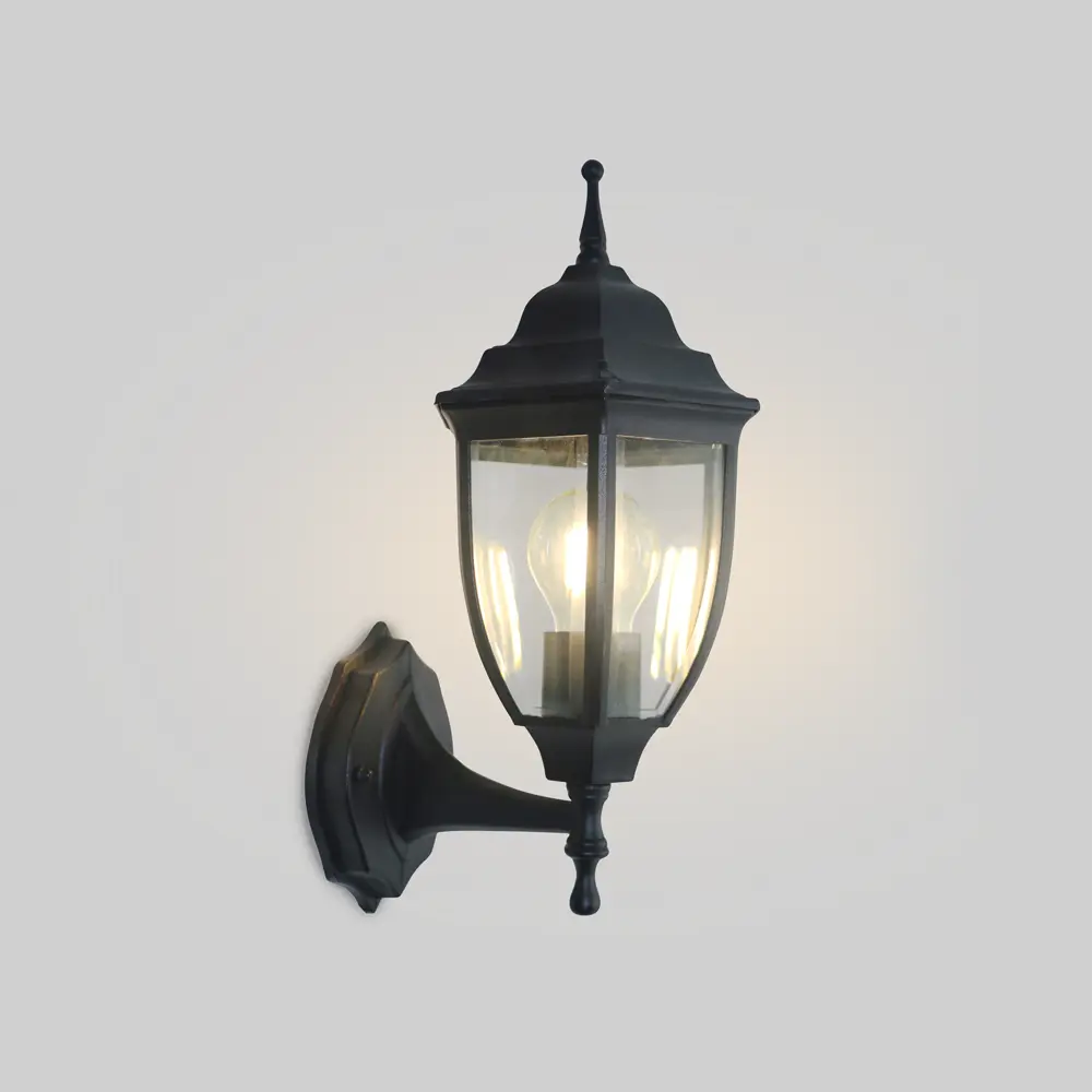 Светильник уличный настенный Feba D IP54 1XE27X60W цвет черный Elektrostandard STLM-2166503 - Вид №1
