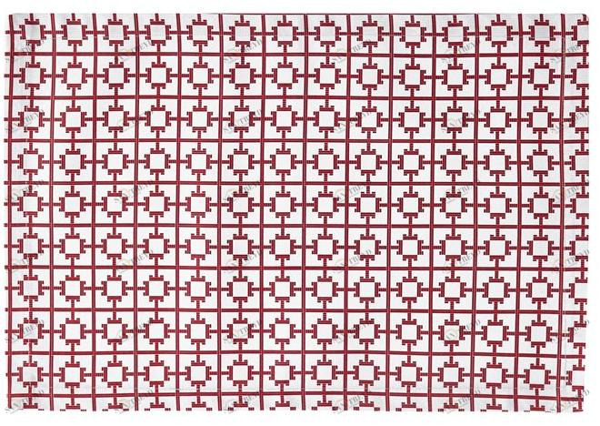 Alexandre Turpault Прямоугольная салфетка из хлопка Le grand t sun-id-1466362