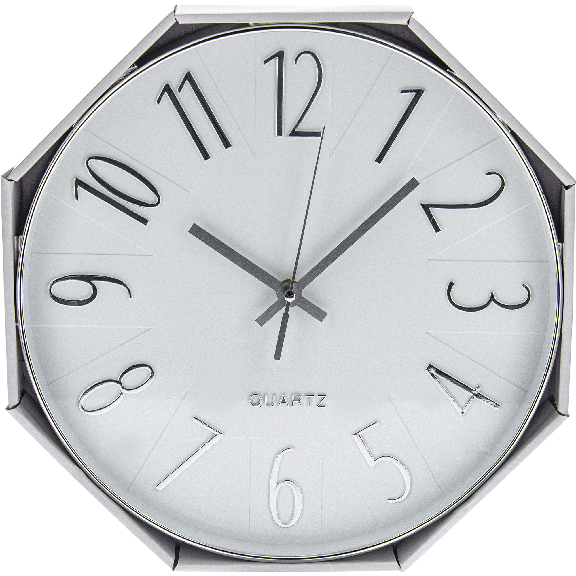 82481033 Часы настенные «Белый агат» 30 см Santreyd  - Вид №3