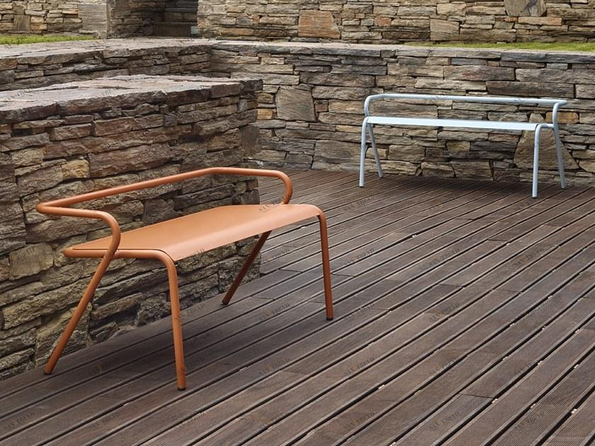 Adico Скамья из металла со спинкой 5008 sun-id-1410436