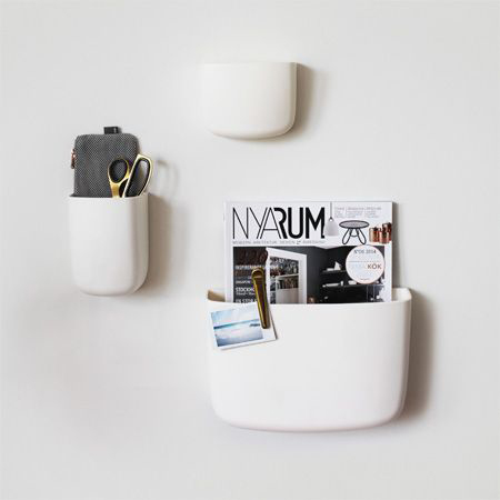Органайзер настенный Pocket 2 белый Normann Copenhagen 382012 - Вид №7