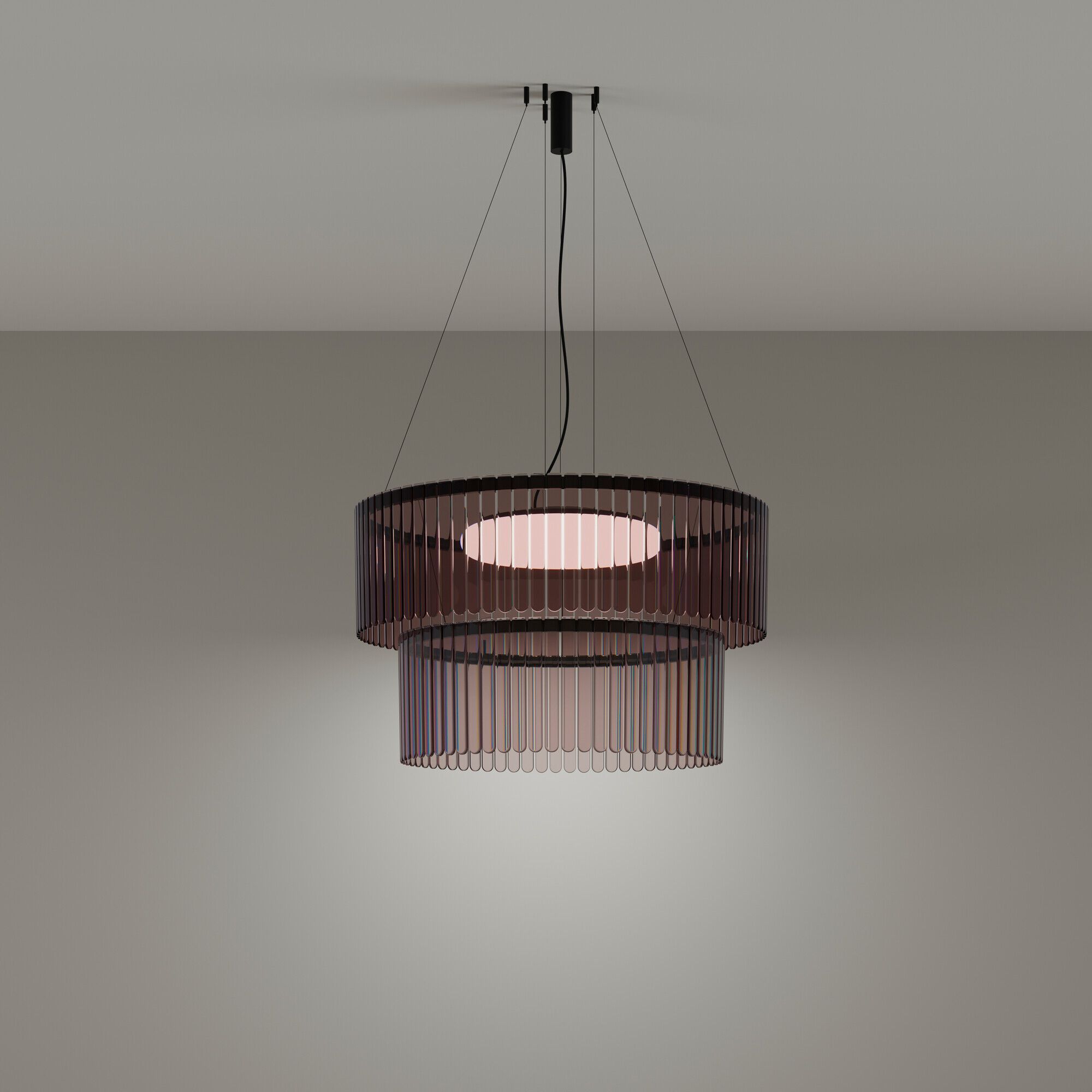 Подвесной светильник из поликарбоната LedsC4 Скарлетт ARCH-00105948 - Вид №2