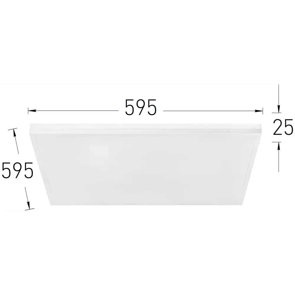 Светодиодная панель Эра SPO-1-50-6K-M для офисов и общественных помещений 89437747 Santreyd STLM-1584299