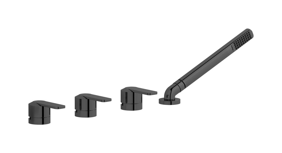 Смеситель для ванны с 4 отверстиями и ручным душем IB C-67 ARCH-00029720 - Вид №3