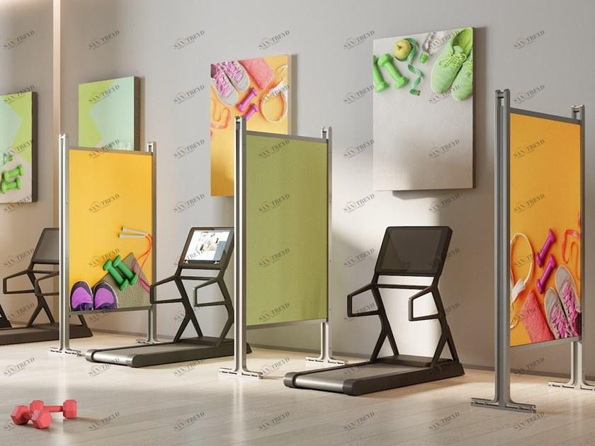 Isolmant Отдельностоящая звукопоглощающая перегородка для офиса Isolspace sun-id-1358379