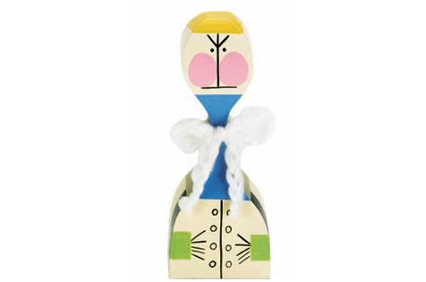 VITRA Деревянная кукла No. 21 Alexander Girard, 1952 Vitraglobal sun-id-1986619