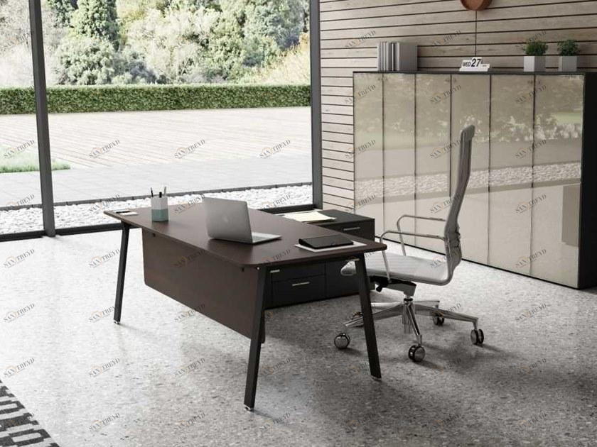 Bralco Прямоугольный стол с системой управления кабелями Take off evolution sun-id-1470217