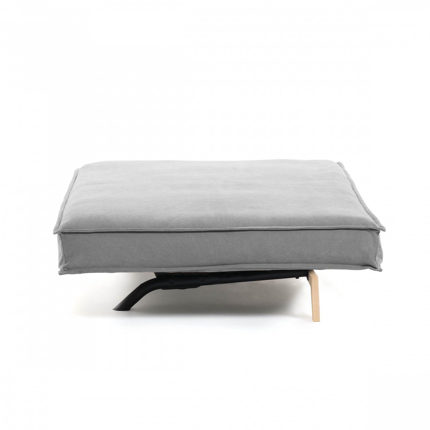 071104 Диван-кровать серый основание дерево La Forma Eveline - Вид №7
