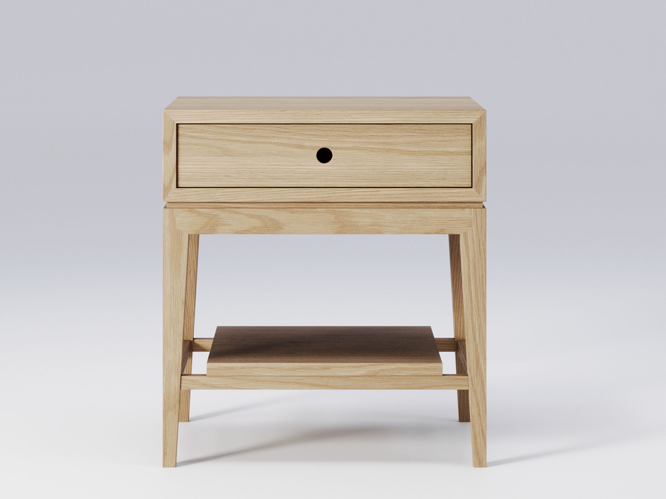 Тумбочка из дуба с ящиками Wewood CRIADO-MUDO ARCH-00011488