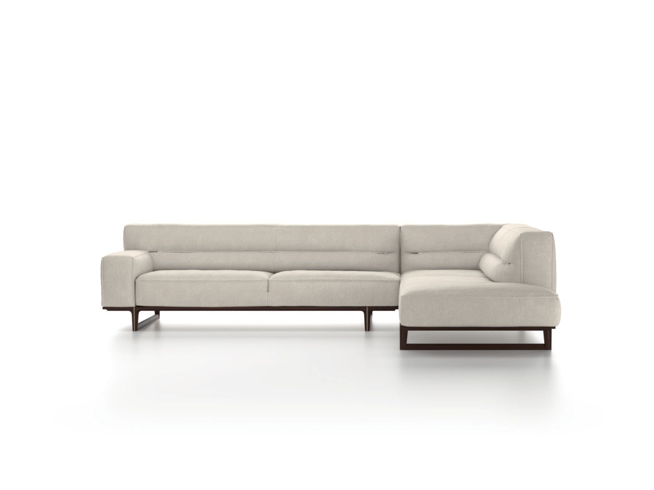 Модульный угловой диван из ткани Natuzzi Italia кендо ARCH-00124059 - Вид №1