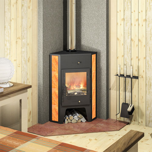 Печь-камин Мета Пехорка 6 угловая 4883 - Вид №1