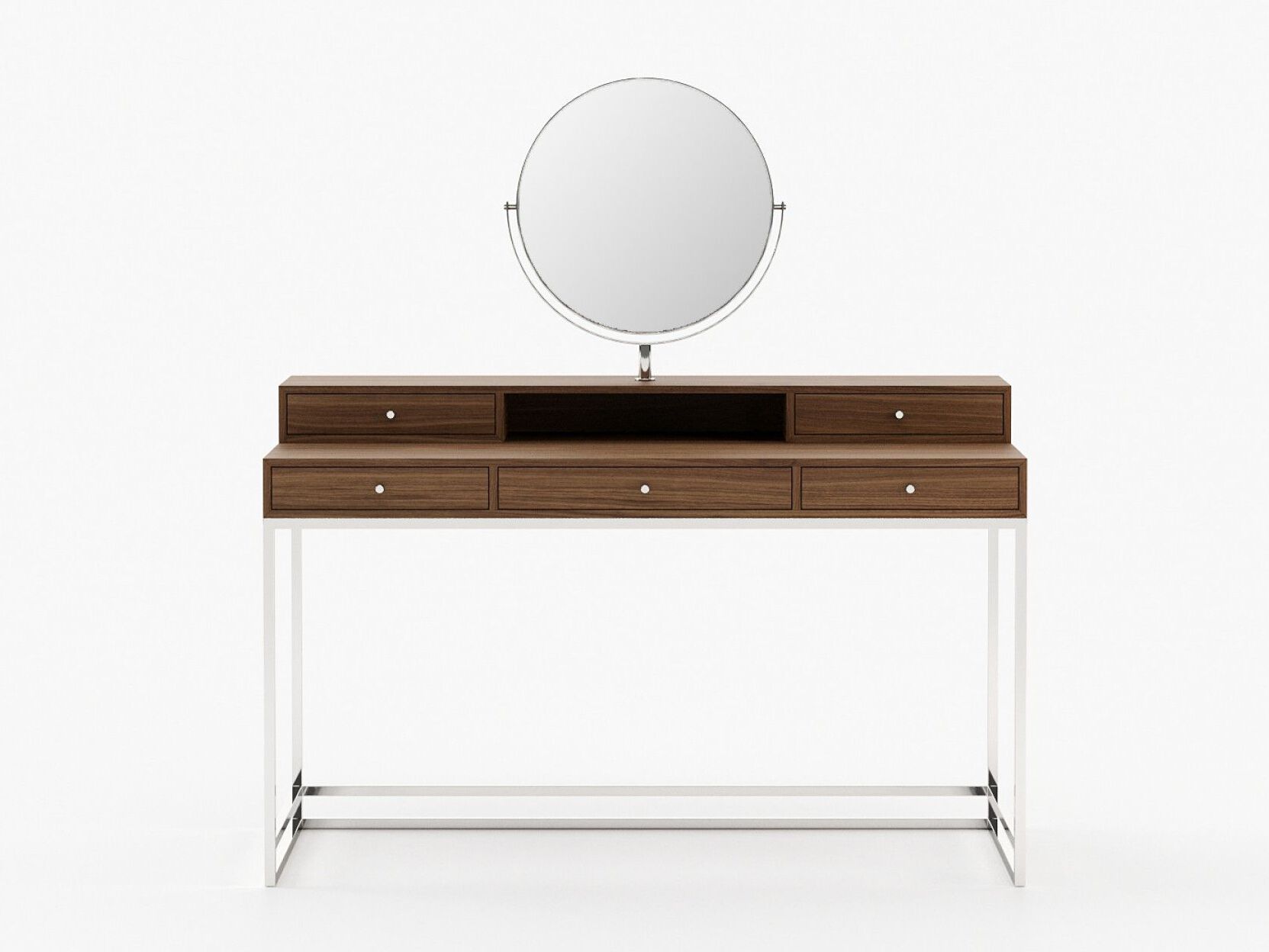 Шкаф для туалетных принадлежностей из грецкого ореха Laskasas D'Arc ARCH-00119759 - Вид №1