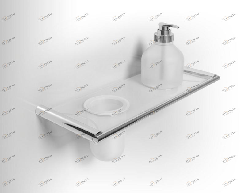 De Rosso Дозатор для мыла / держатель для зубных щеток из травленого стекла Mirto sun-id-1502474