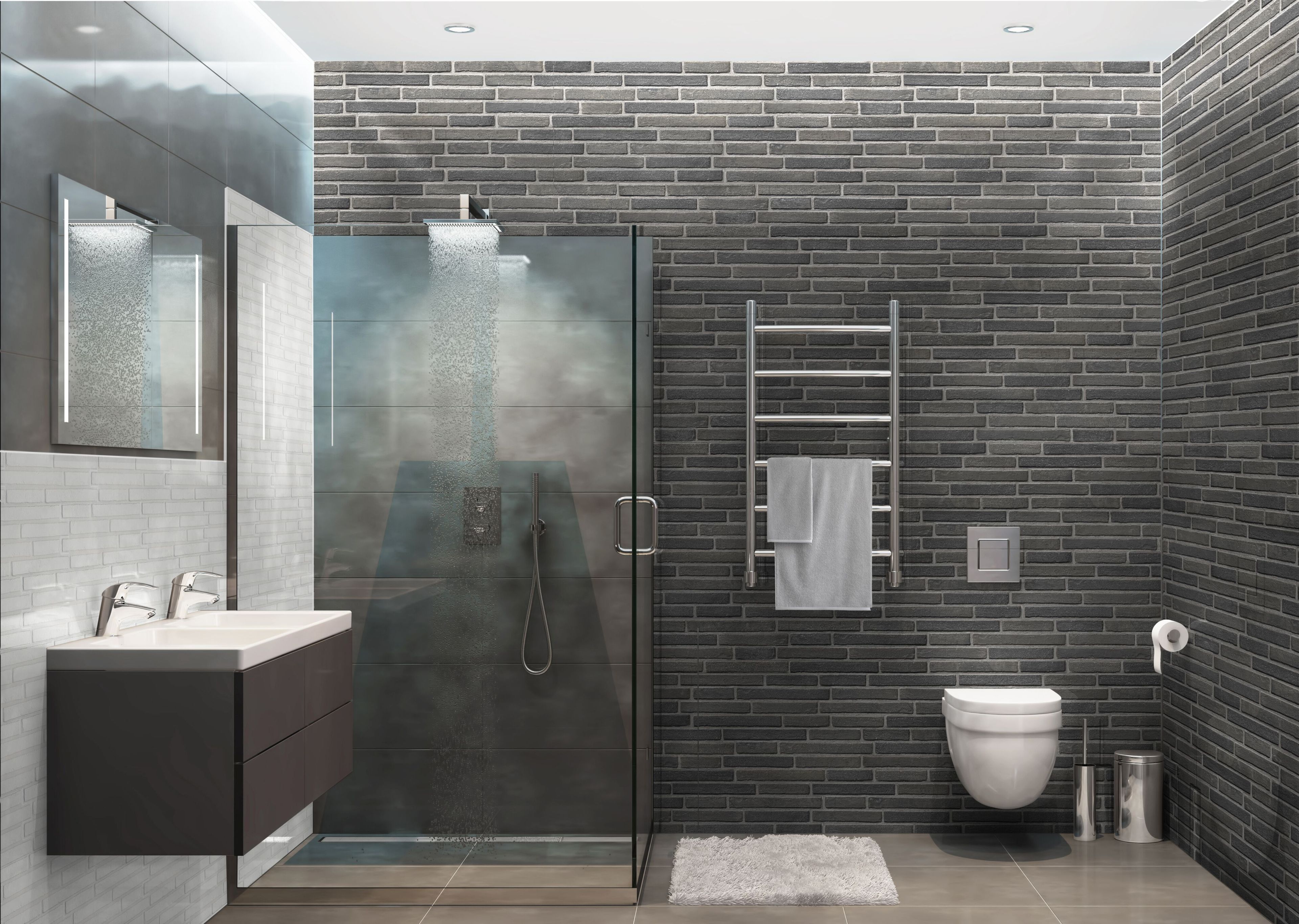 Керамогранит с эффектом кирпича KERADOM URBAN ARCH-00081356 - Вид №15