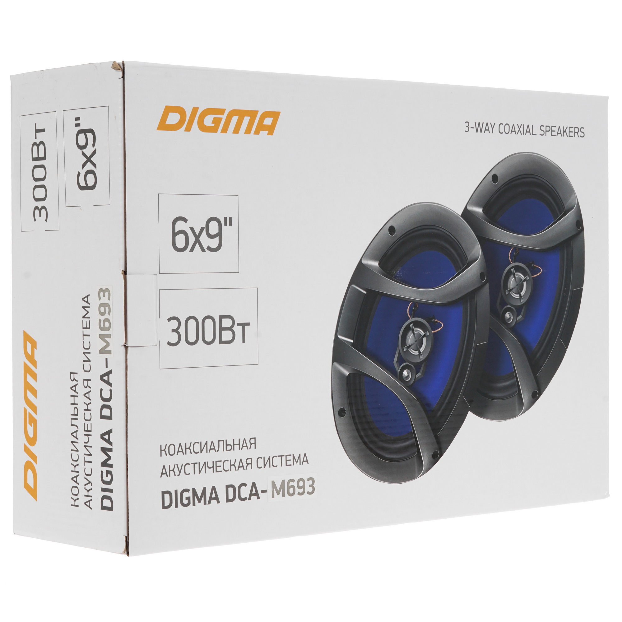 1159126 Коаксиальная акустическая система Digma DCA-M693 STDN-0127269 - Вид №6