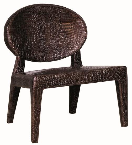 Longhi Кресло Medallion из кожи Loveluxe X 605 - Вид №3