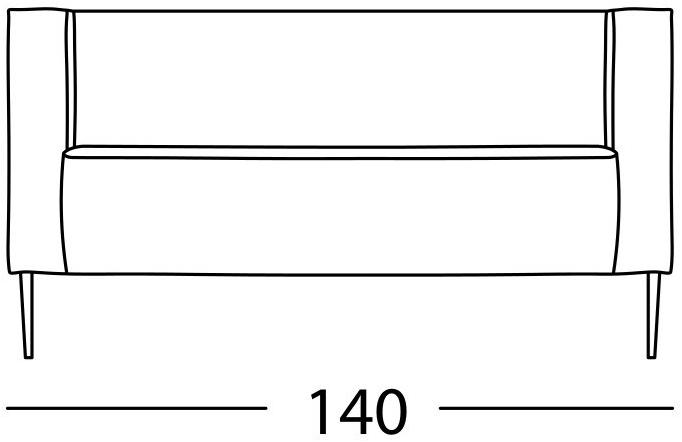 Marac 2-местный тканевый диван Morris sun-id-1450038 - Вид №4