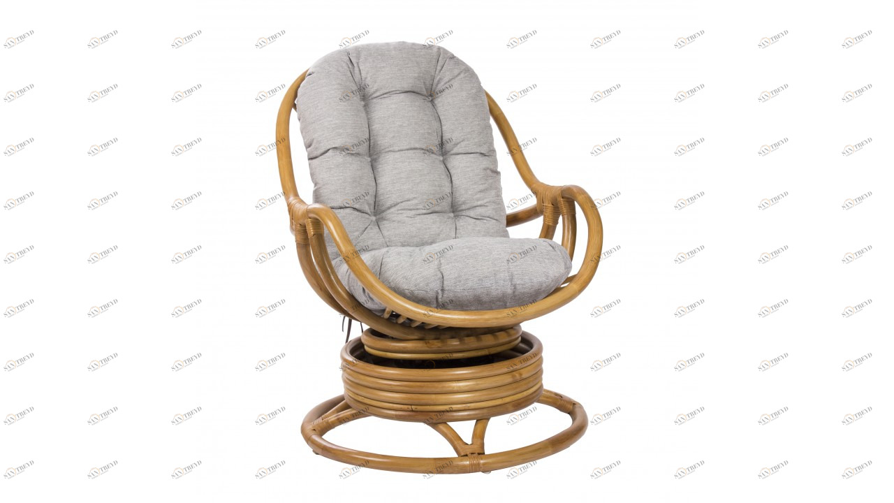 Кресло-качалка бежевое Kara IMPEX  040205 Бежевый;серый 