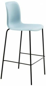 Howe Табурет высокий пластиковый со спинкой Sixe