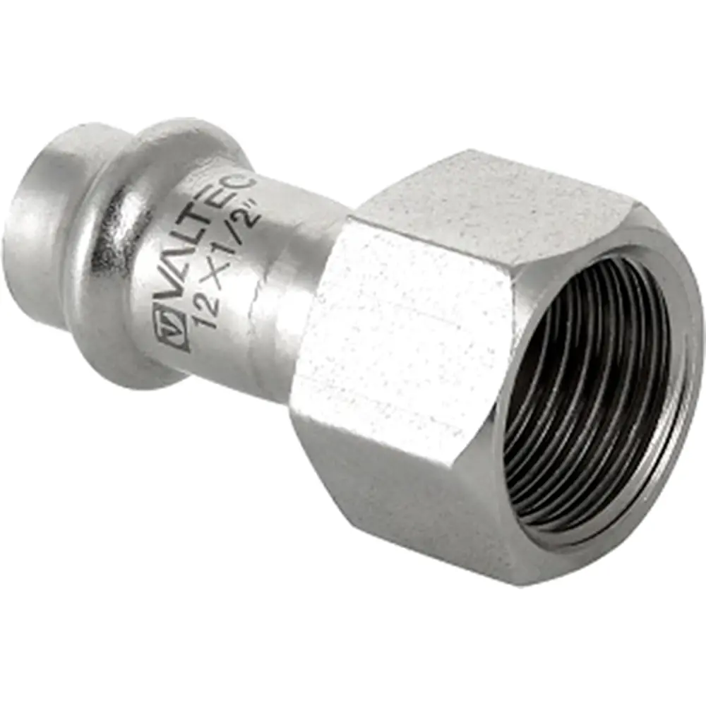 Переходник Valtec 3/4"x22 мм ВР нержавеющая сталь 82491562 STLM-2181737 