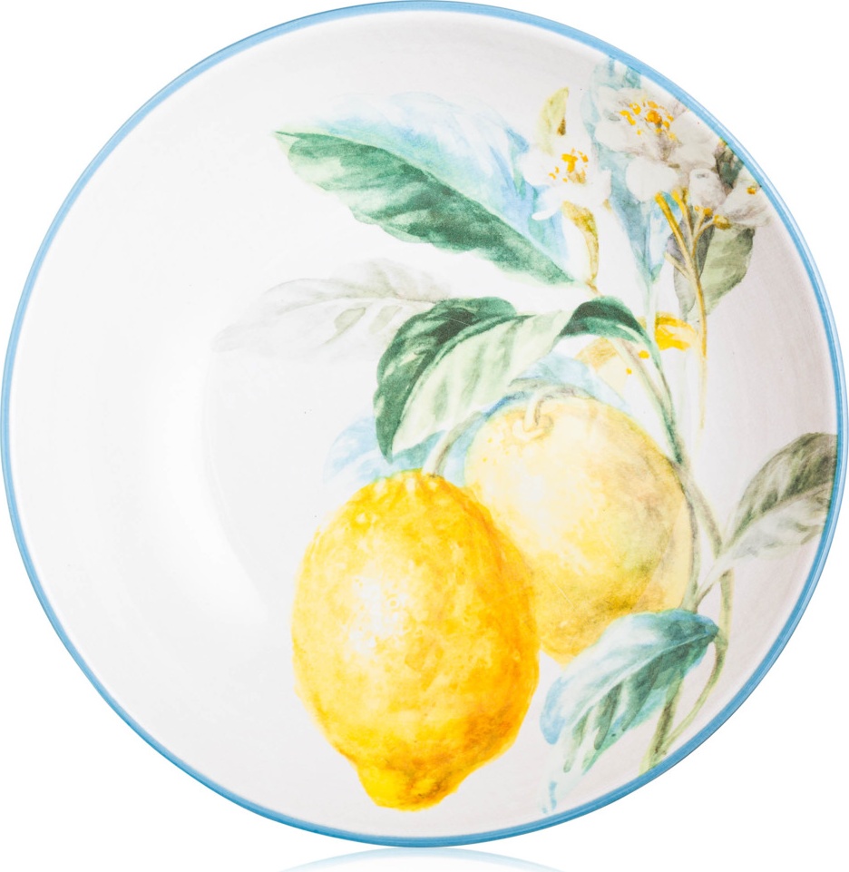 10652465 Certified International Блюдо круглое Certified Int. Лимоны 33х7,5см, керамика Керамика 