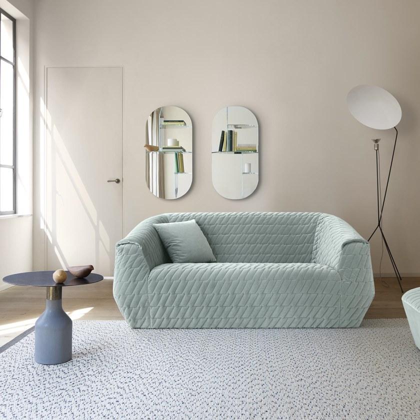 Ligne Roset Однотонный прямоугольный коврик ручной работы из шерсти  10052275-10052276  - Вид №3