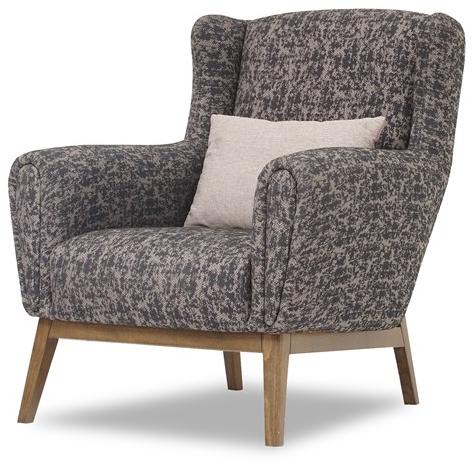 Enza Home Кресло из ткани с подлокотниками Netha sun-id-1482942 - Вид №1