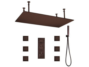 Термостатический встраиваемый душевой набор с насадкой для душа