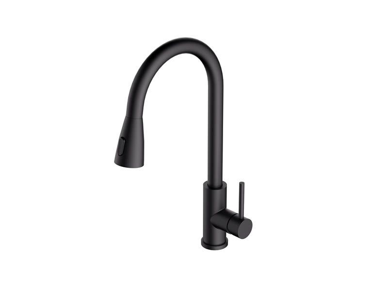 Смеситель кухонный  ALVEUS PRIMROSE PS BLACK MATT 1148265