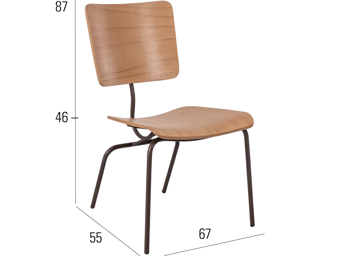 60.00.0640 Стул Серенгети Mbm  - Вид №2