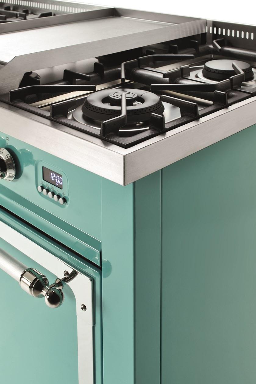 Ilve Отдельностоящая стальная кухня Nostalgie P15n Santreyd - Вид №11