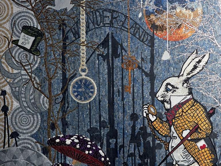 Lithos Mosaico Italia Мраморная мозаика Op' land sun-id-1384634