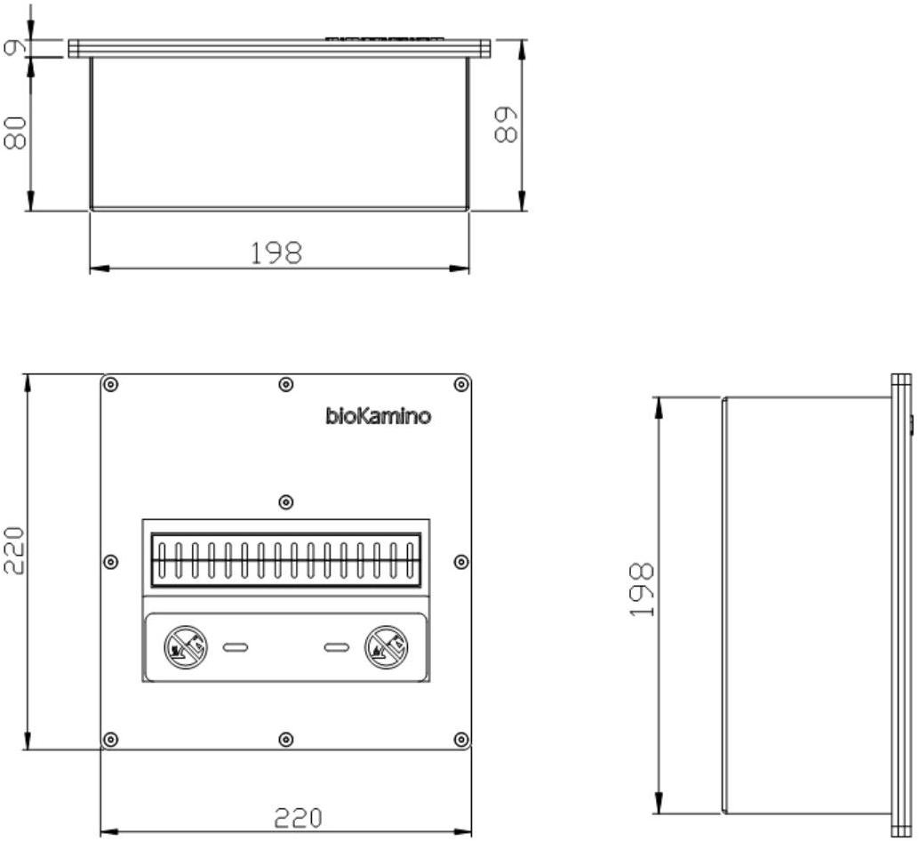 bioKamino Горелка на биоэтаноле для камина Q sun-id-1353779 - Вид №1