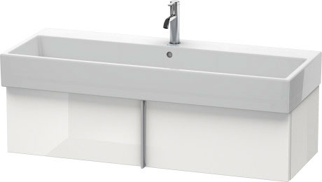 VA612905151 Тумбочка подвесная Vero Air #VA6129 1184 x 431 мм Сосна коричневая, декор Duravit - Вид №2