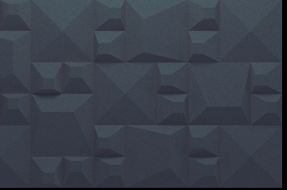 313 311 621 Пробковая 3D-плитка для стен Porto Bluemoon GRANORTE 3DForms