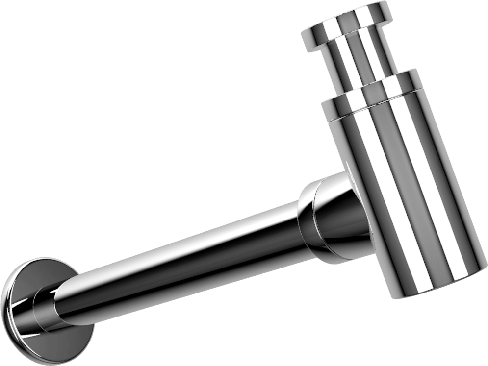 A860-B Круглый сифон из нержавеющей стали с удлинительной трубкой