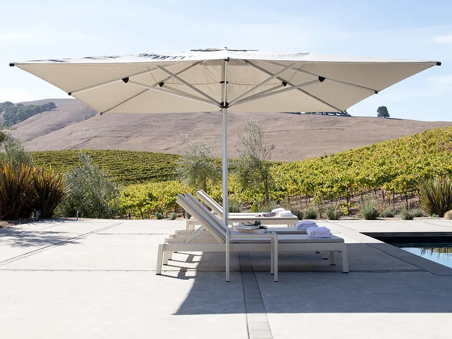 Квадратный зонт с телескопическим закрытием JANUS et Cie JANUS Umbrella ARCH-00117010