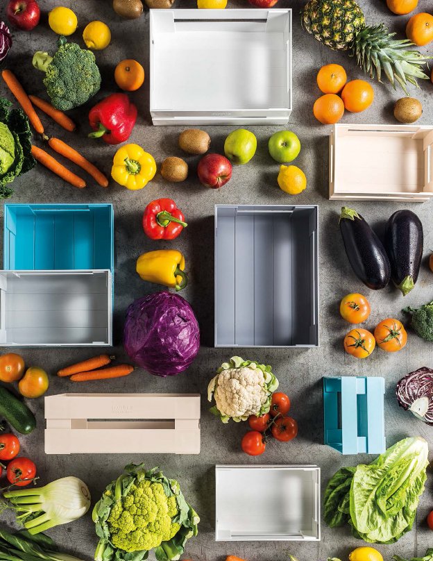 Ящик для хранения пластиковый 30 см бежевый Tidy&Store GUZZINI  00-3871105 Бежевый  - Вид №5