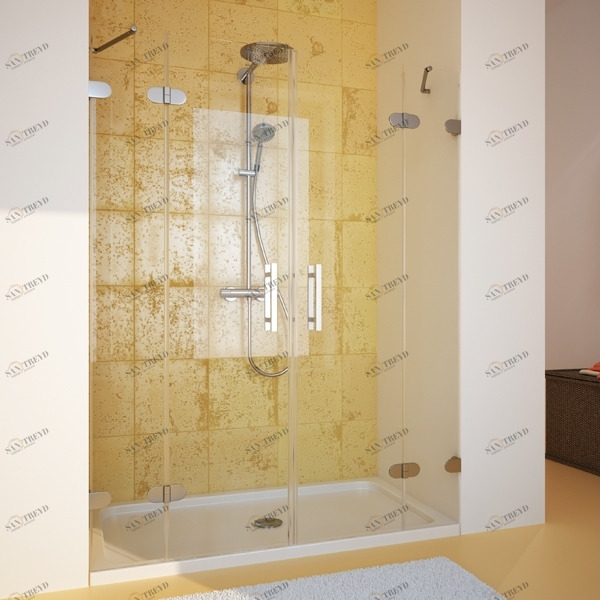 Душевые двери в нишу 150x190 GK-004 GUTEWETTER LUX DOOR 150X190GK004