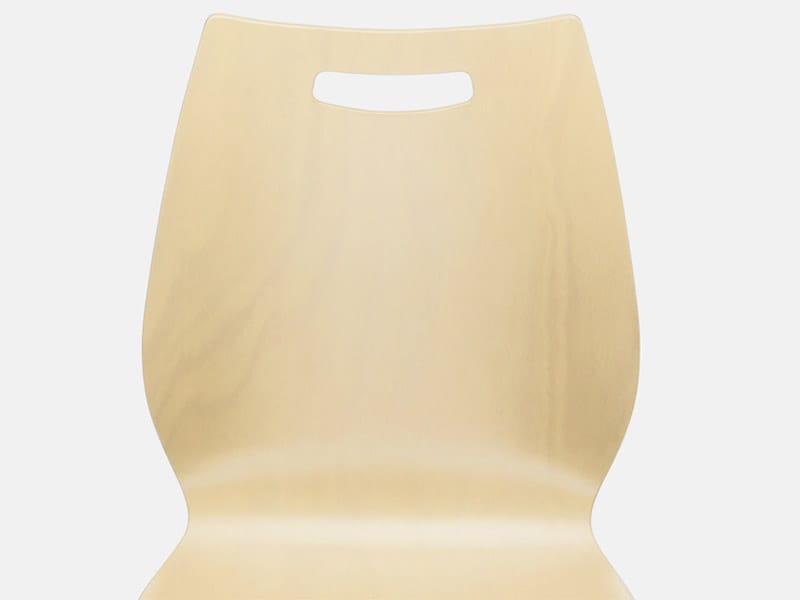 Деревянный шпон консольный штабелируемый стул Brunner ARCH-00079271 - Вид №6