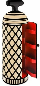 Scarlet Splendour Мобильный бар в мдф Vanilla noir