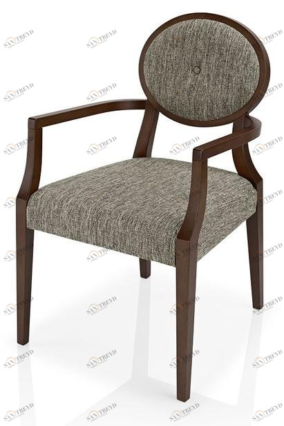 JMS Стул из ткани с подлокотниками Gioconda M 50c