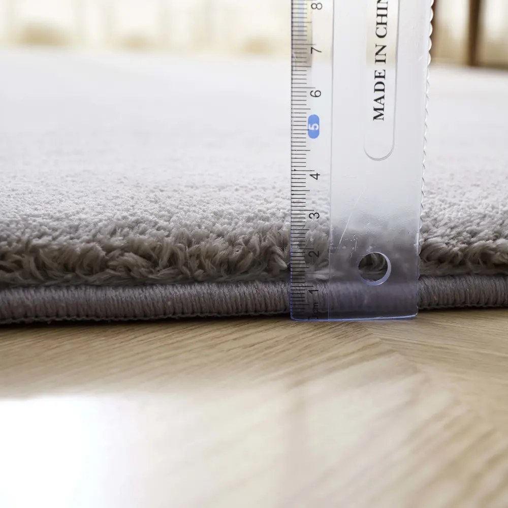 Ковер Cashmere 200x300 см микрофибра XMR-03 цвет светло-серый Santreyd STLM-2186081 - Вид №3