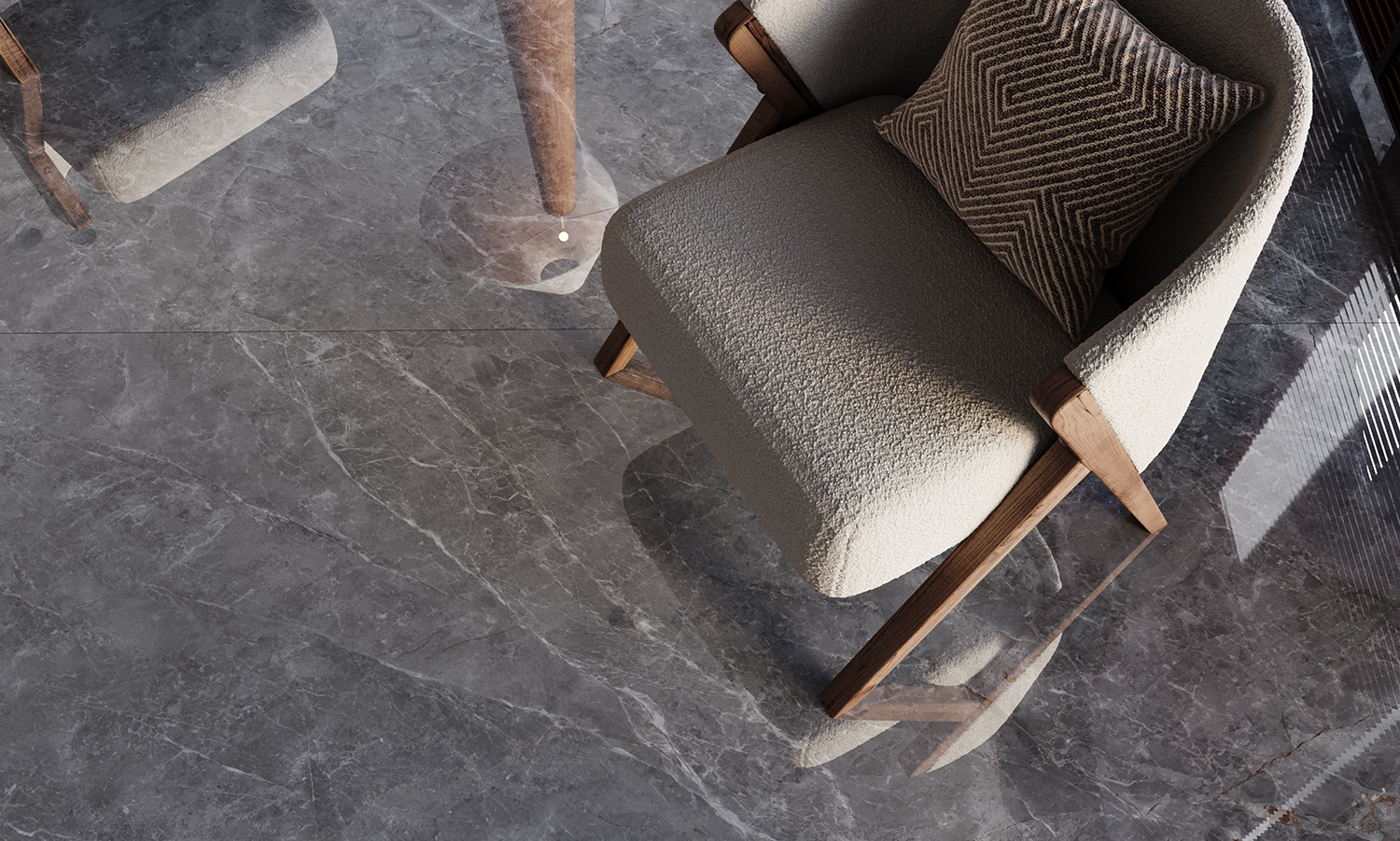 Бесконечная элегантность: керамический слэб STAROSLABS STP-ST177 INCOLOR Double Polished - Вид №2