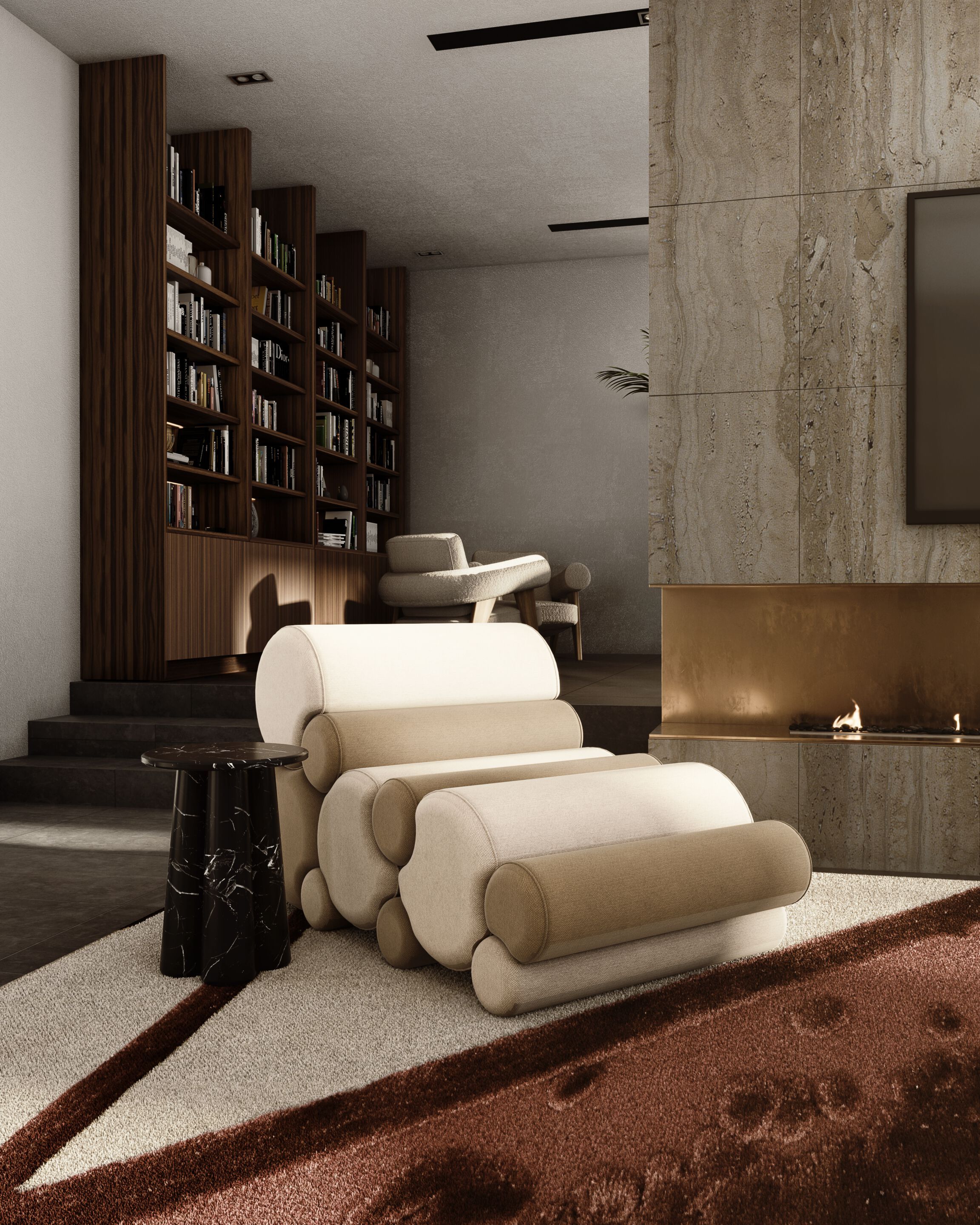 Тканевое кресло Essential Home AKIRA ARCH-00142246 - Вид №1