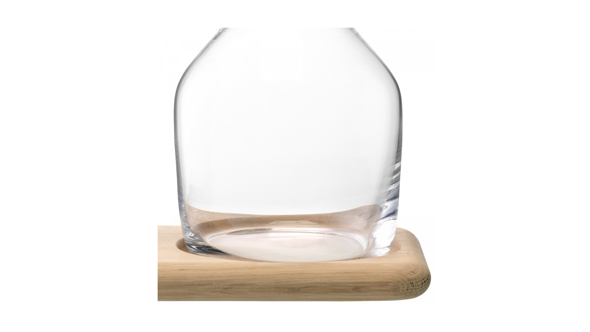 10656289 LSA International Набор из кувшинов для вина и воды на деревянной подставке LSA International, "Wine", 1,2л и 1,4л Стекло  - Вид №5