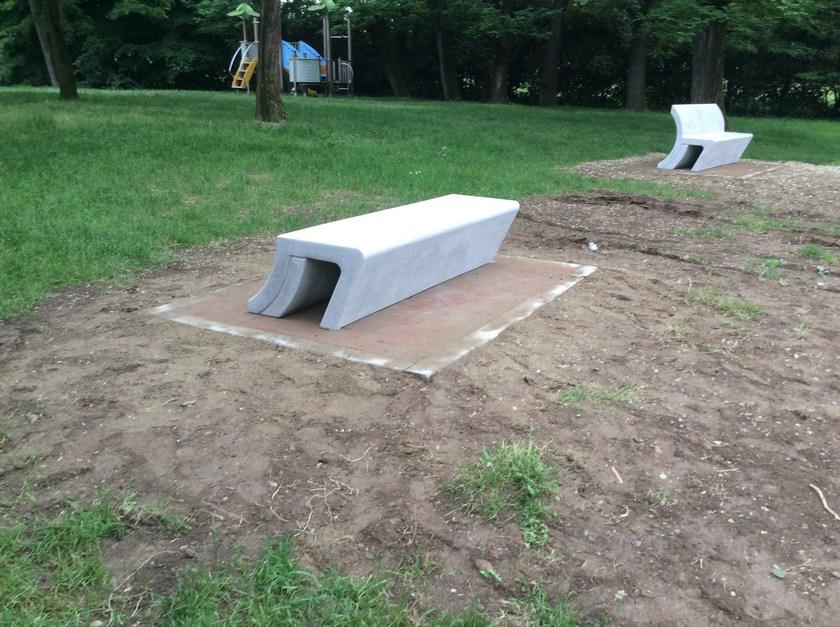 Manufatti Viscio Реконструированная каменная скамья без спинки sun-id-1428234 - Вид №6