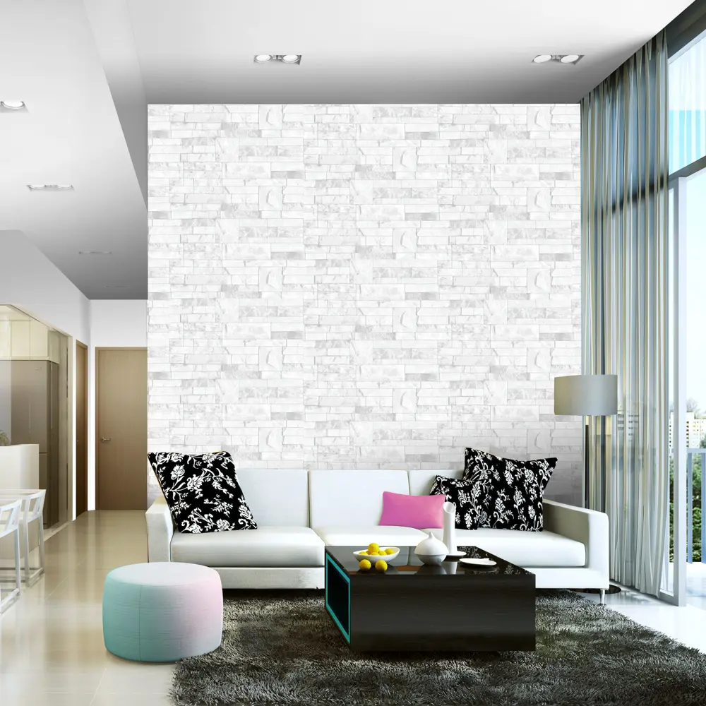 Обои флизелиновые Erismann Living decor серые 1.06 м 2865-2 18335474 STLM-2032967 - Вид №2