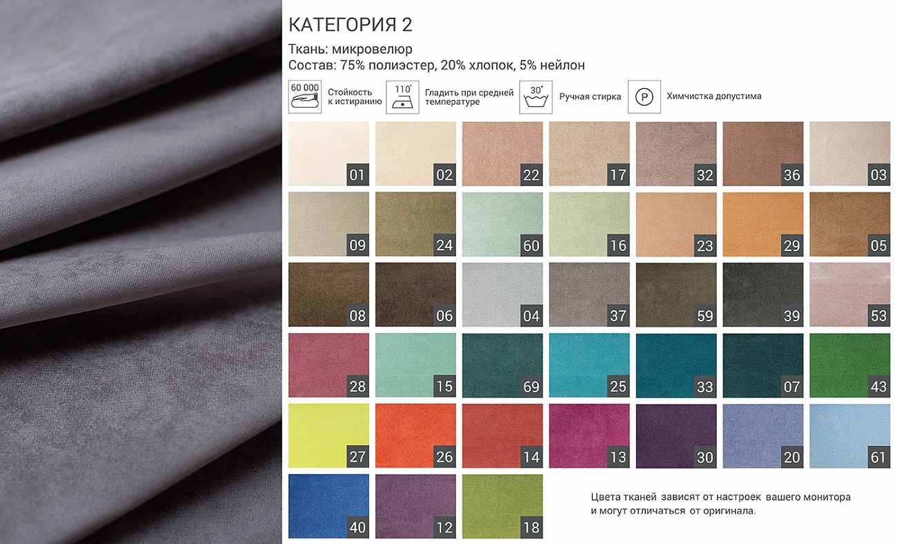 Диван Case угловой коричневый микровелюр THE IDEA ДИЗАЙНЕРСКИЕ 210537 Коричневый  - Вид №9